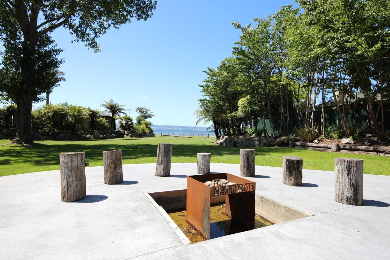 Gemini Lodge Rotorua Exterior foto